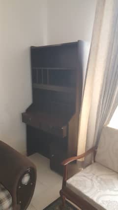 Study table with book shelf