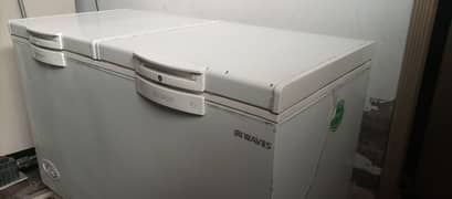 2 door fridge and freezer