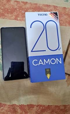 camon 20 pro brand new in warranty