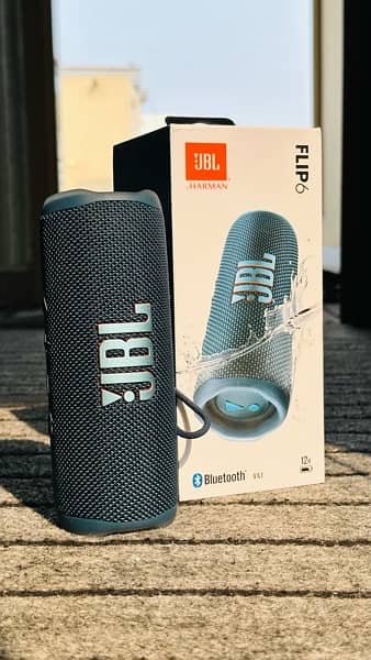 JBL Flip 6 Open Box Full New 2