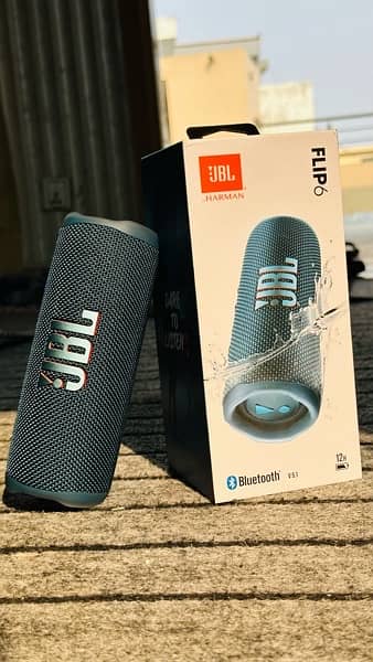 JBL Flip 6 Open Box Full New 6