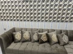 sale on branded  new l shape corner sofa new brand new with cussions