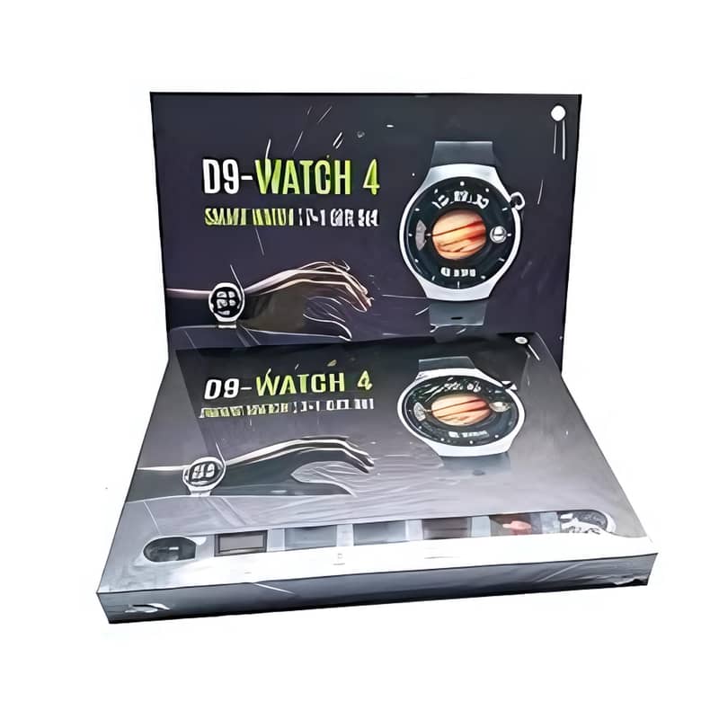 D9-watch 4 smart watch-2024 new trending- Set 7 strap big screen 2