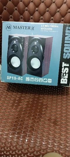 Master Multimedia speaker 2.0 sp 19 AC Best Sounds