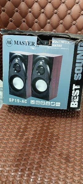 Master Multimedia speaker 2.0 sp 19 AC Best Sounds 1