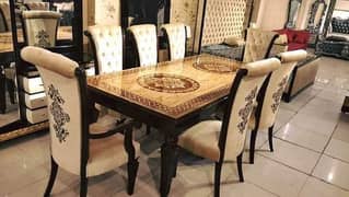 Dining Tables For sale 8 Seater\ 6 chairs dining table\wooden dining