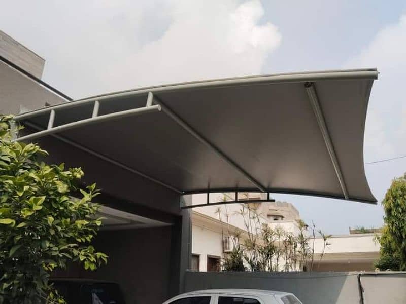 Car Parking Structure | Porch shed | Wall Shed | PVC Tensile 2