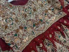 Bridal Lehnga, Dupatta, short tail Frok