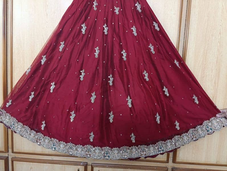 Bridal Lehnga, Dupatta, short tail Frok 13