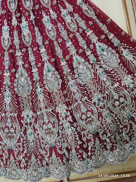 Bridal Lehnga, Dupatta, short tail Frok 18