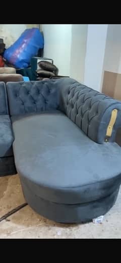 sofa and table