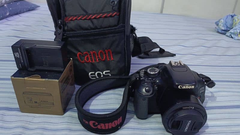 Canon 600D 50mm (0.45m / 1.5ft) lens ( background blur lens ) 1