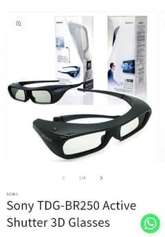 SONY TDG-BR250 3D glasses