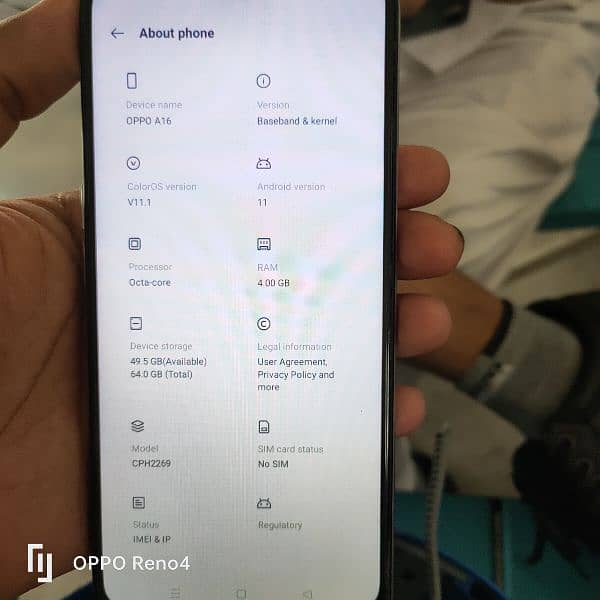 oppo a16 with box 6