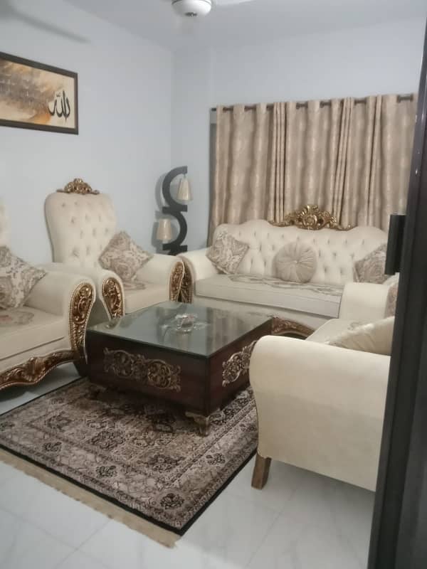 Flat For Sale Falak Naaz Corner Main Karachi University road. 2