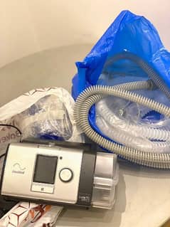 Resmed 150 Bipap Machine with Humidifier, ECG , MONITOR, SYRINGE PUMP