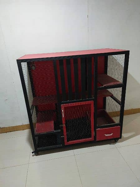 Cat wooden cage 2