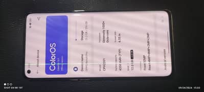 oppo reno 5 pro 12+4gb ram/256 0