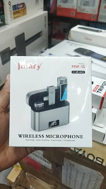 mic for mobile android/iphone mic, vlog recording 4