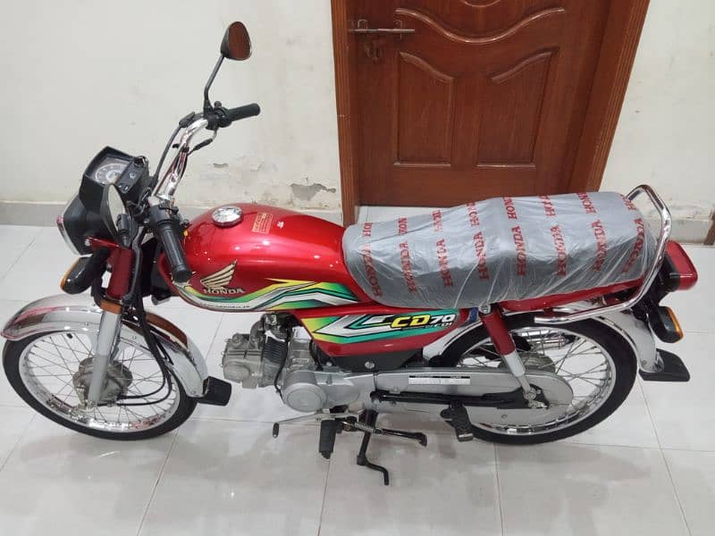 Honda CD70 Brand New (2023) All Punjab Number, Call 03047646757 1