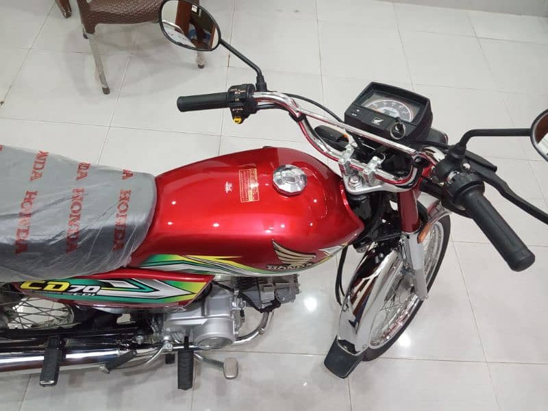 Honda CD70 Brand New (2023) All Punjab Number, Call 03047646757 9