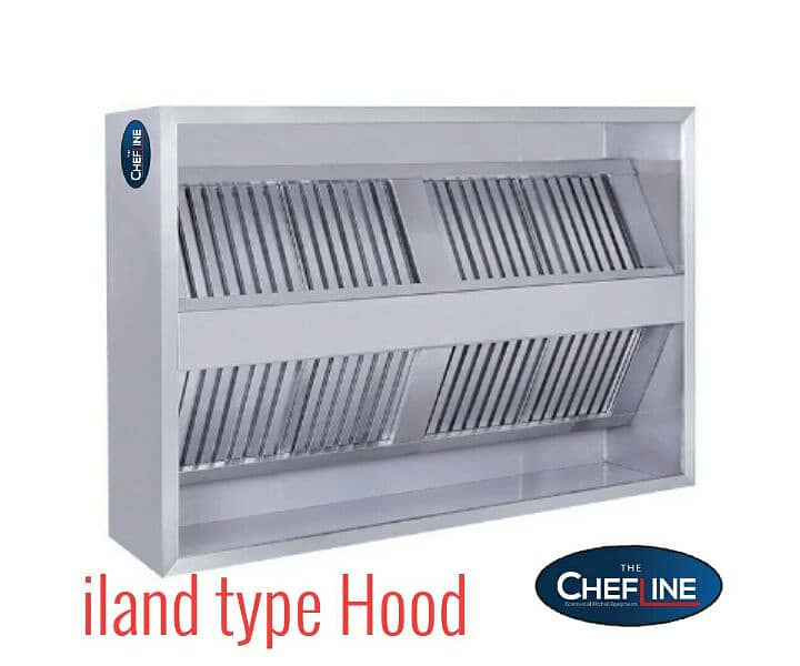 Restautant commercial kitchen hood  ducting fryer grease filters 4