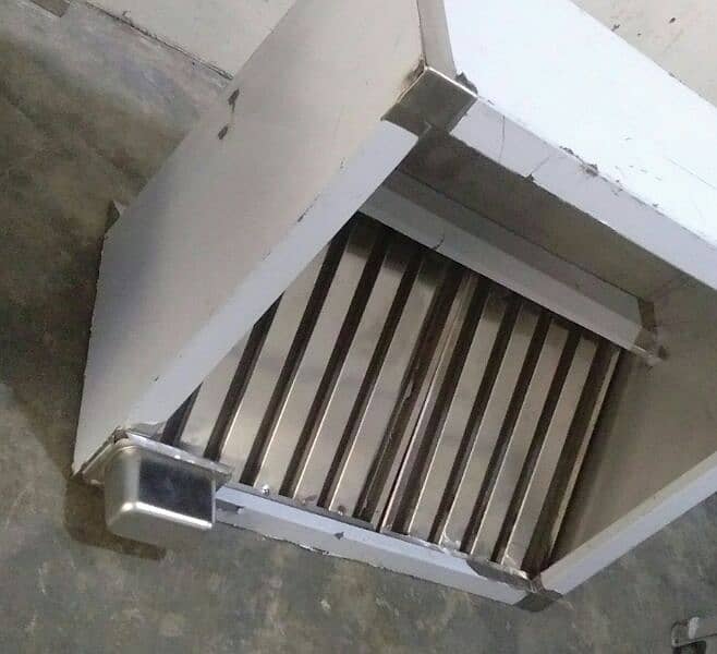 Restautant commercial kitchen hood  ducting fryer grease filters 7