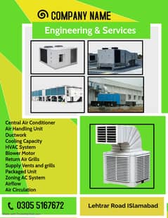 AHU industrial / AHU FCU DUCTING