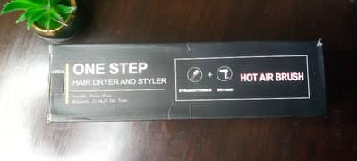 ONE STEP hair dryer and styler (straightening + drying)(HOT AIR BRUSH)