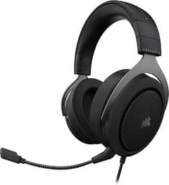 CORSAIR HS60 HAPTIC Stereo Gaming Headset with Haptic Bass, Carbon