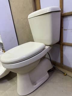 Orignal Porta Commode and Basin Set