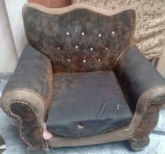 Sofa set ( 1 ,2 , 3 seater) complete with cover ( sharrd) for sale