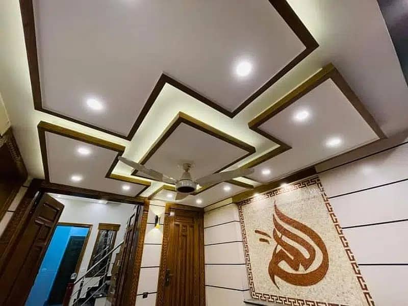 false Ceiling/Roof Ceiling/Gypsum Ceiling/Plastir of paris ceiling 9