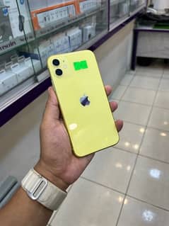 iPhone 11 256gb Pta dua sim approved (yellow color) 0