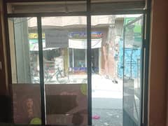 Glass Door for Mobile Shop for sale.