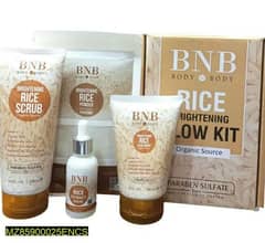 Whitening And Brightening Rice Facial Kit.