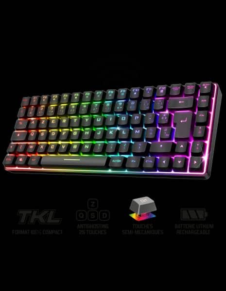 Gaming Keyboard RGB 65% 1