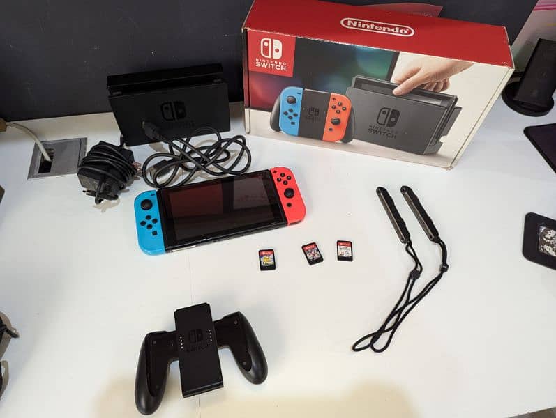 Nintendo Switch Original with Games gaming console for home 0