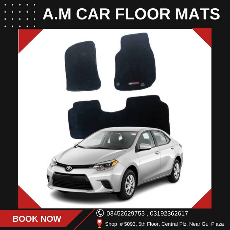 Car Mats Aqua, Vitz, Suzuki Cultus, Alto, Swift, Wagnor, Nissan Days, 0