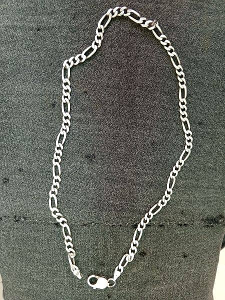 urgent sale chandi ke chain 925 Italy orignal 0