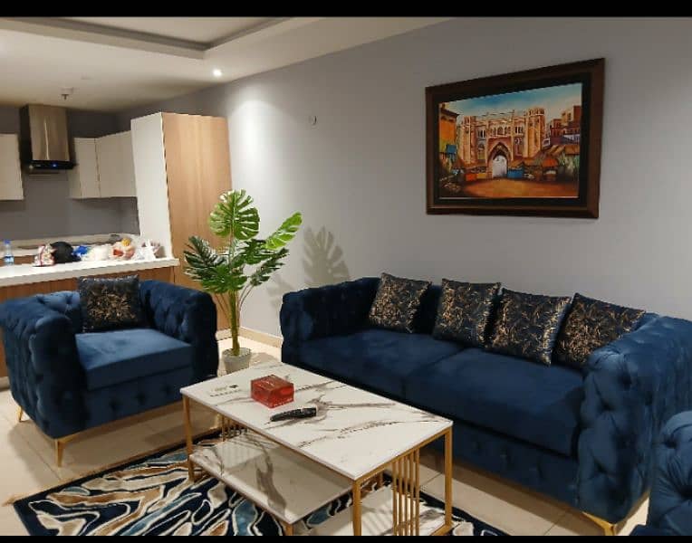 One bedroom luxury apartment for rent in bahria town 2