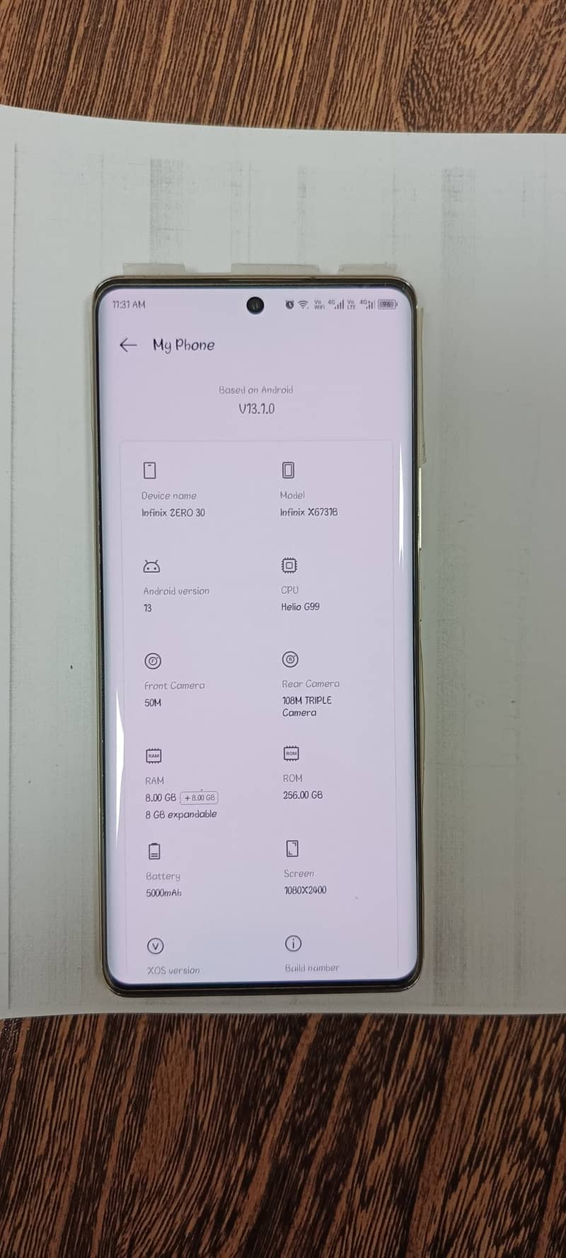 Infinix Zero 30 10/10 condition 9