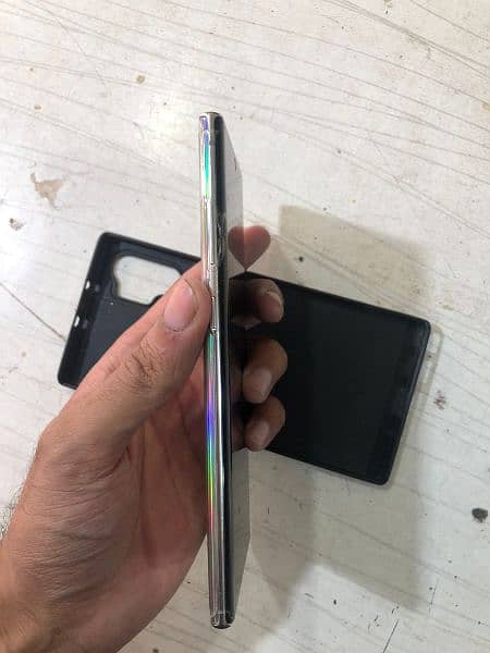 samsung galaxy note 10plus pta proved side sa glass crack ha 10