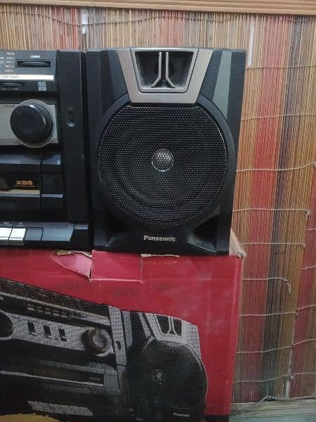 Panasonic original amplifier  speakers with box 2