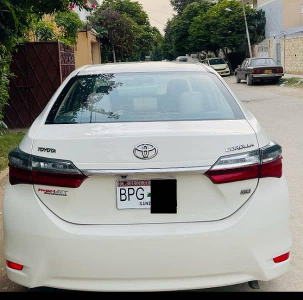 Toyota Corolla GLI 2019 karachi 1