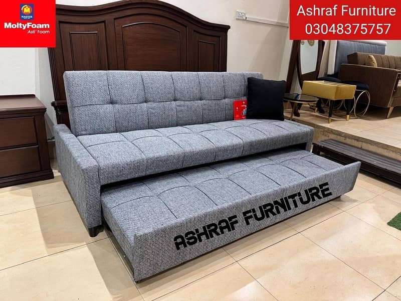 Double bed/Sofa cum bed/Double cumbed/Sofa/L Shape/Combed/Centre table 0