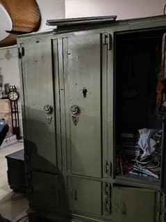 triple door iron safe