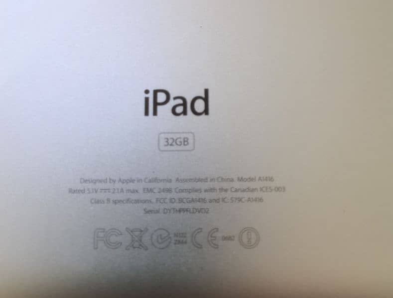 Apple ipad A1416 1