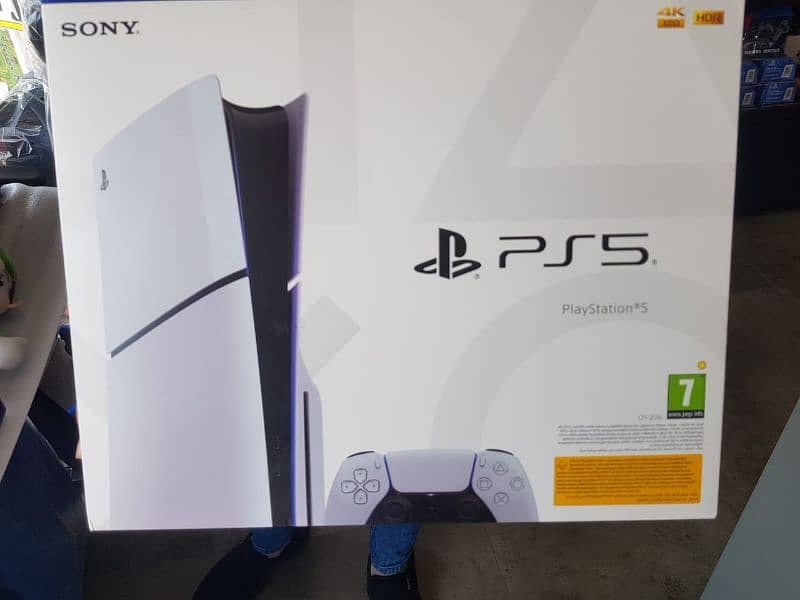 PS5 Slim Disc Edition UAE Model 1