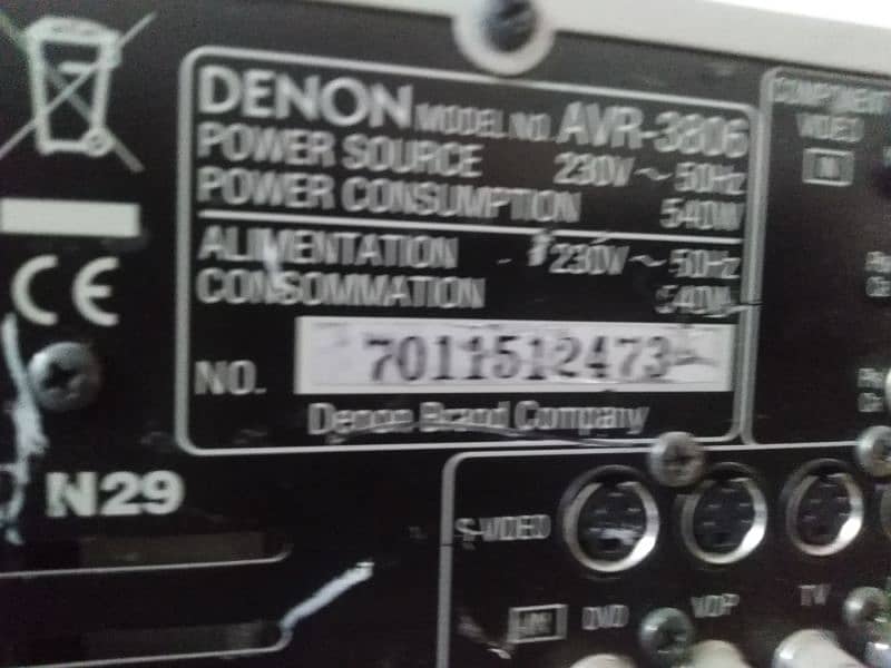 Denon AVR 3806 0